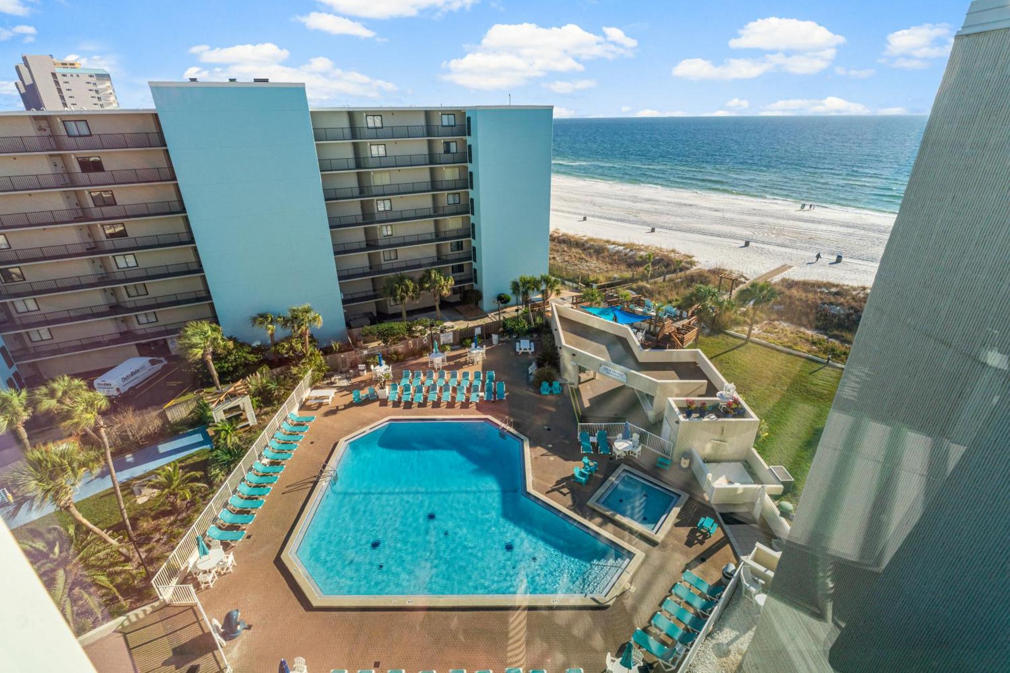 Sea The Gulf - Top Of The Gulf 809 - Beach Front Resort - Ocean View Free Beach Chair Service Панама-Сіті-Біч Екстер'єр фото