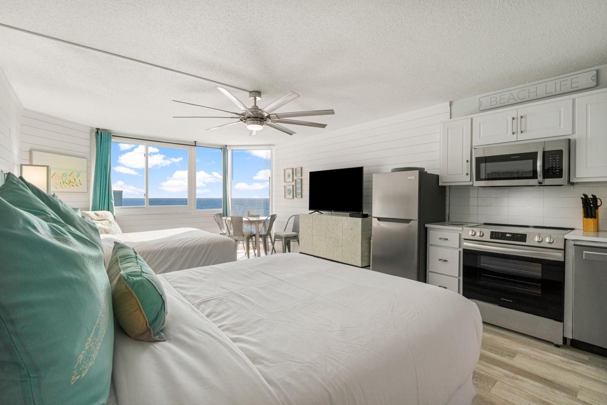 Sea The Gulf - Top Of The Gulf 809 - Beach Front Resort - Ocean View Free Beach Chair Service Панама-Сіті-Біч Екстер'єр фото