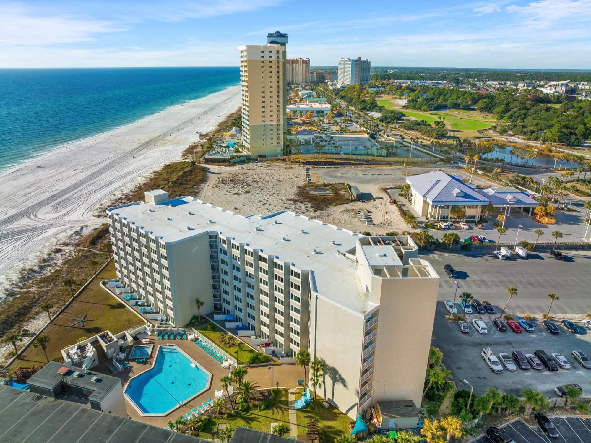 Sea The Gulf - Top Of The Gulf 809 - Beach Front Resort - Ocean View Free Beach Chair Service Панама-Сіті-Біч Екстер'єр фото